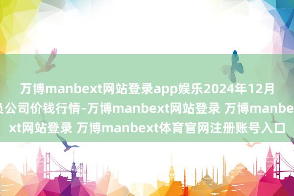 万博manbext网站登录app娱乐2024年12月20日亳州农居品有限背负公司价钱行情-万博manbext网站登录 万博manbext体育官网注册账号入口